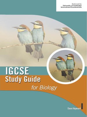 cover image of Cambridge IGCSE Study Guide for Biology